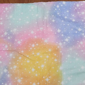 Pastel Stars Cat Mat
