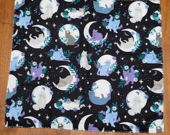 Cat in the Moon Kitten Mat