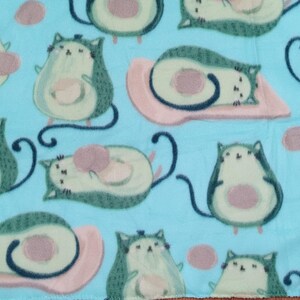 -Avocato Katze Matte In Blau