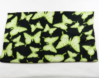 Green Butterflies Cat Mat