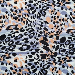 Purple Leopard Kitten Mat