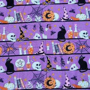 Purple Witchy Kitten Mat