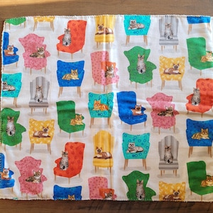 Cats in Chairs Kitten Mat