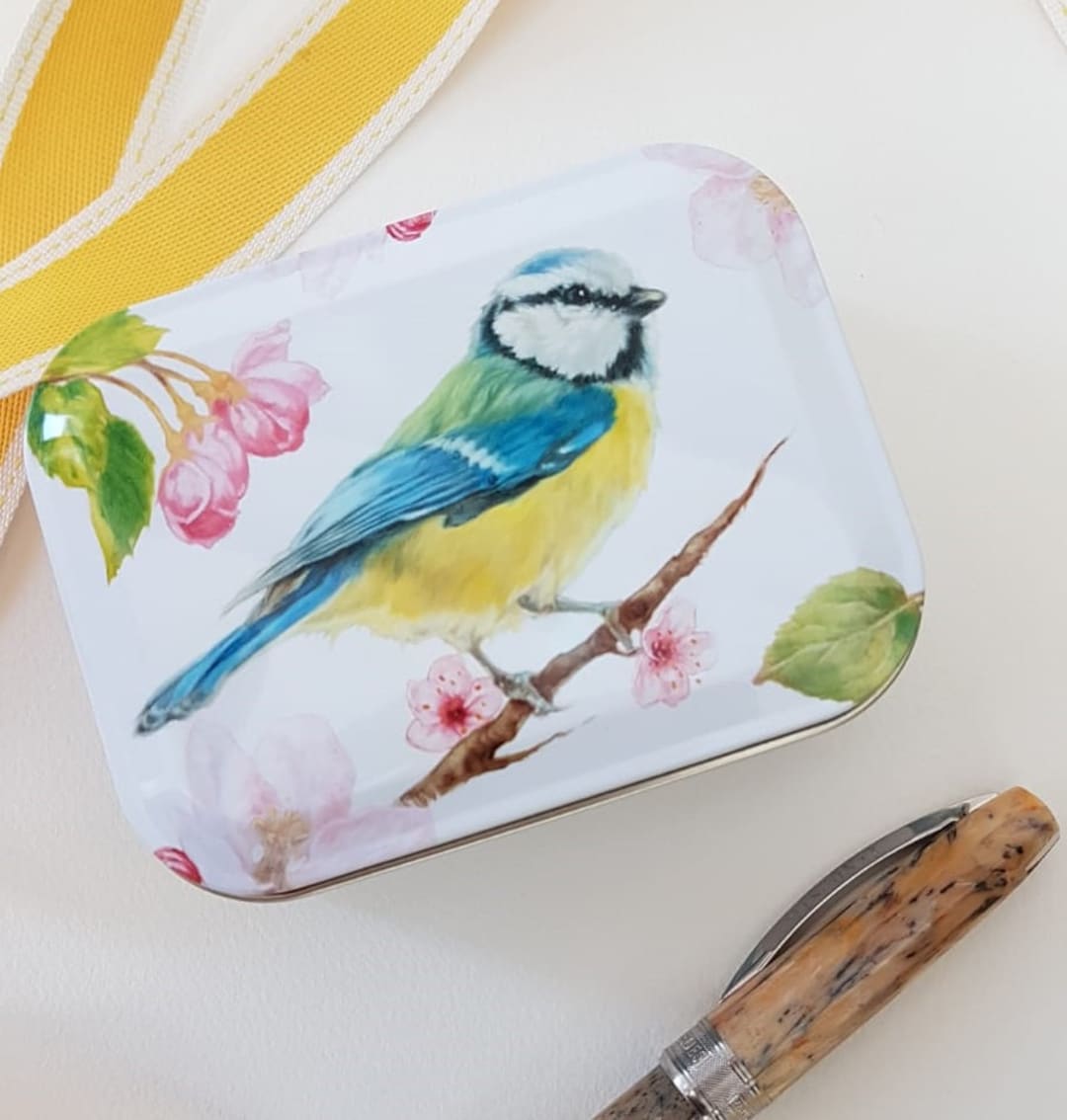Garden Bird Gift Gift Gift Bird Tin Bird Birthday Gift Hobby Tin Treat