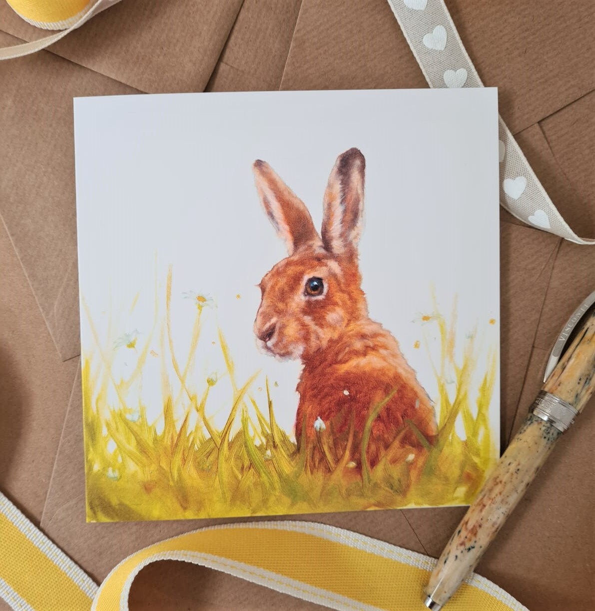 Personalisierte Hasenkarte Hase Geburtstagskarte Hase | Etsy