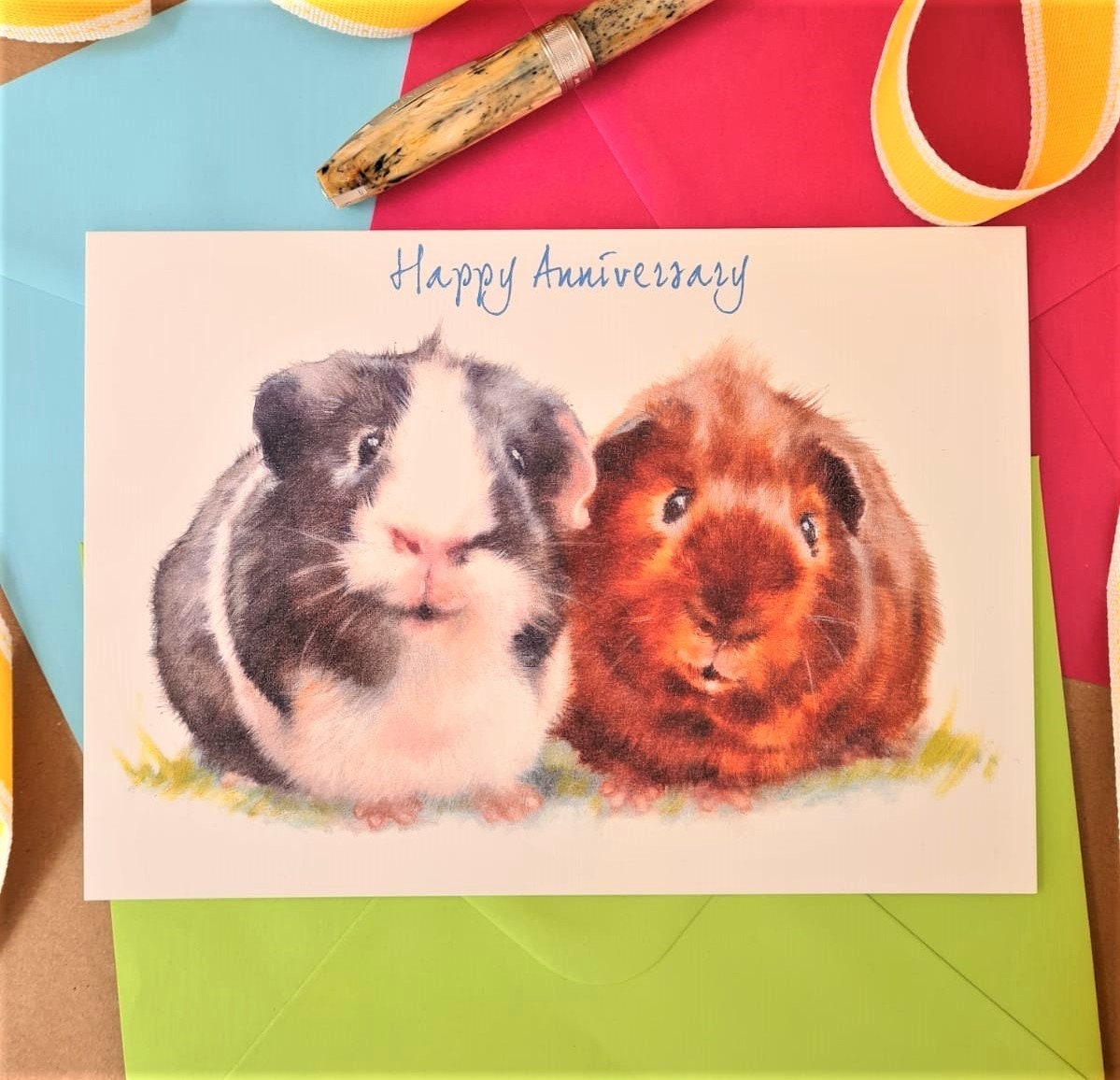 Carte Anniversaire Du Cochon Dinde Carte Anniversaire Etsy