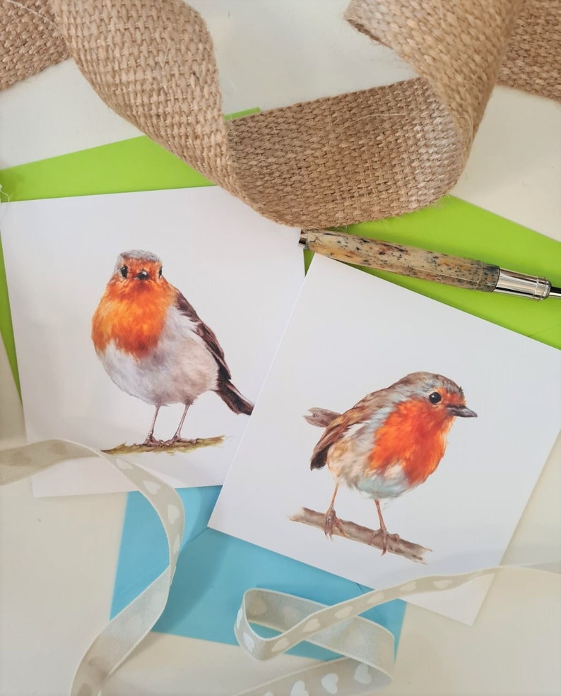 Robin Pack of Cards Nature Cards Bird Cards image 1