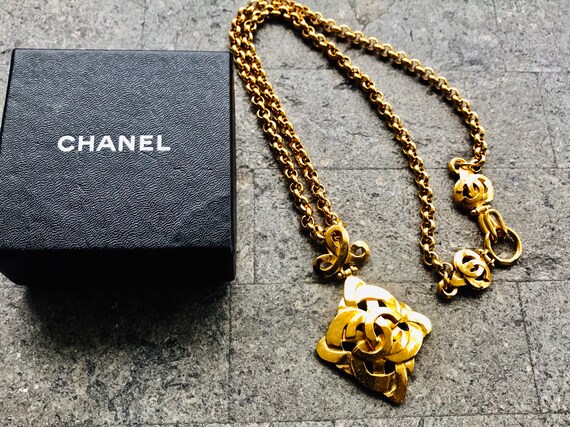 Buy Vintage Chanel Lion Head Medallion Necklace Online in India 