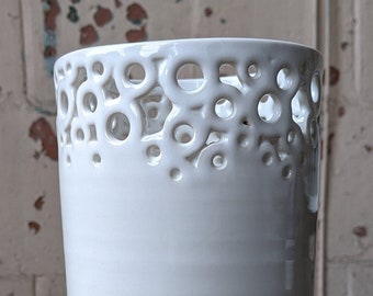 Hand-Carved Vase