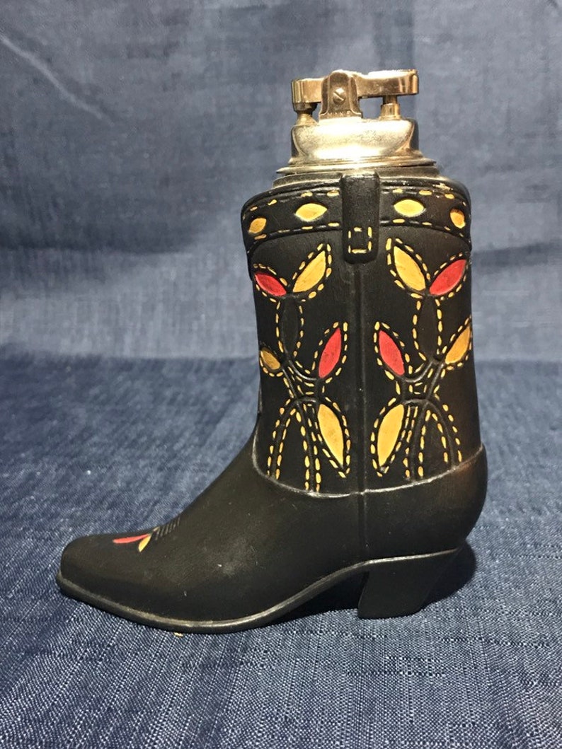 Cowboy boot butane lighter smoking boot lighter tobacco Etsy