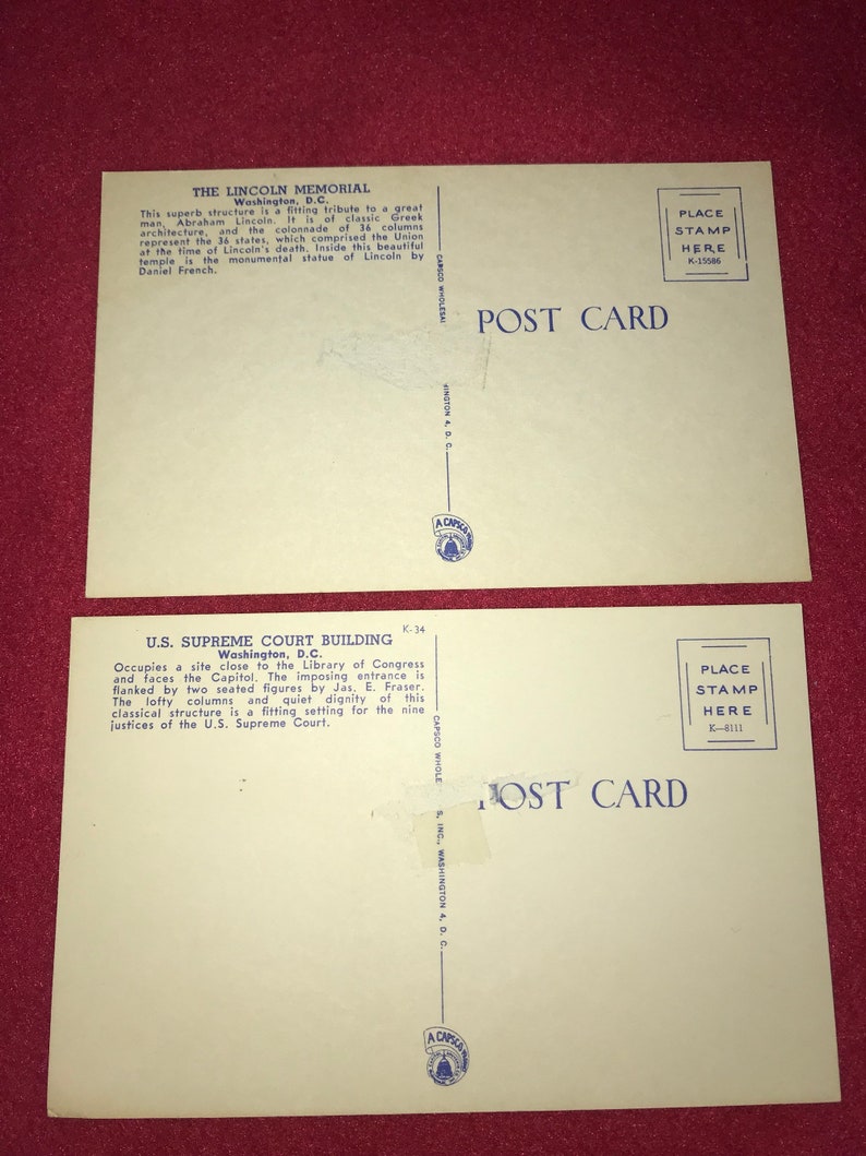 Vintage Postcards set of 2