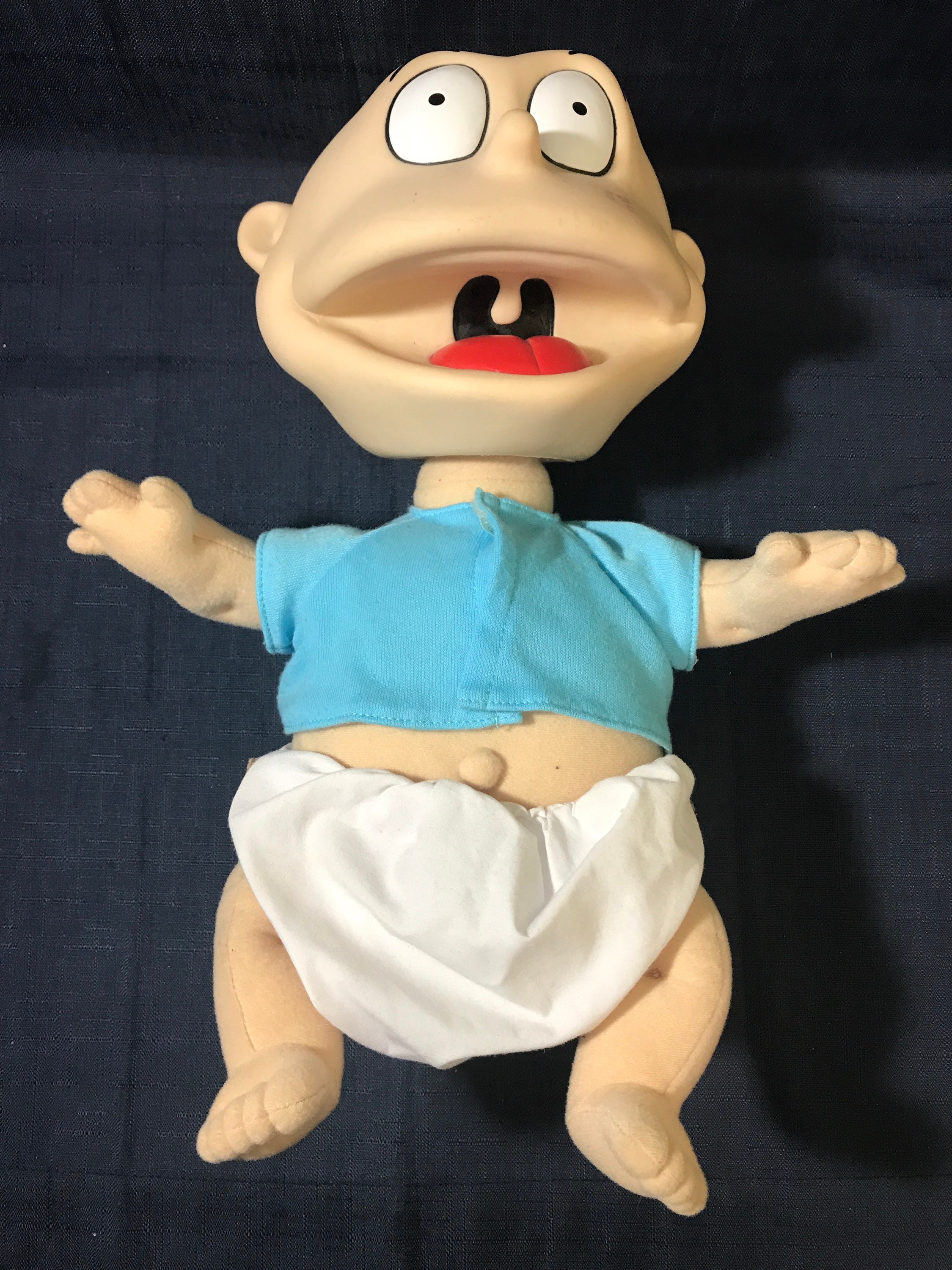 Rugrats Giggling Tommy Pickles 19961997 Tommy Pickles Doll Etsy