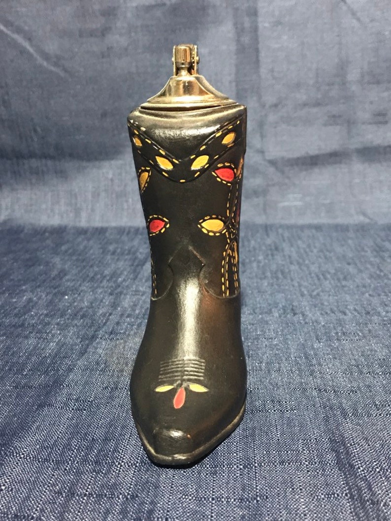 shining boots with lighter