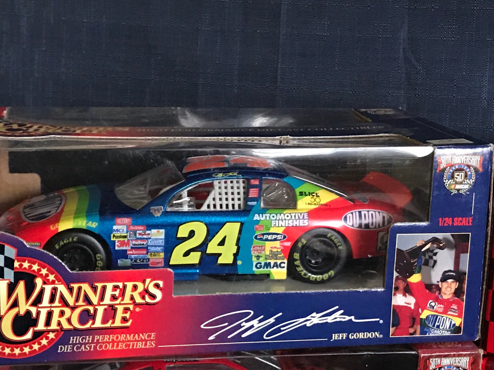 NASCAR Racing Car 50th Anniversary Nascar Race Car 124 Die Etsy