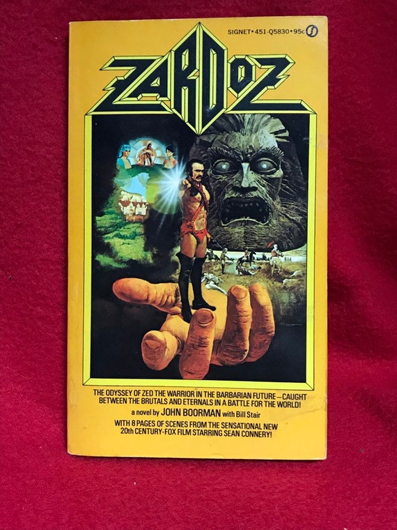 Zardoz Sean Sean Connery Charlotte Rampling cult movie poster print