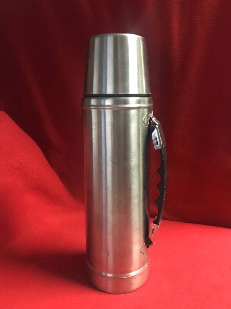 Vintage Thermos HotColdChamp Stainless Steel Thermos Etsy