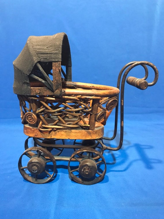 antique baby doll buggy
