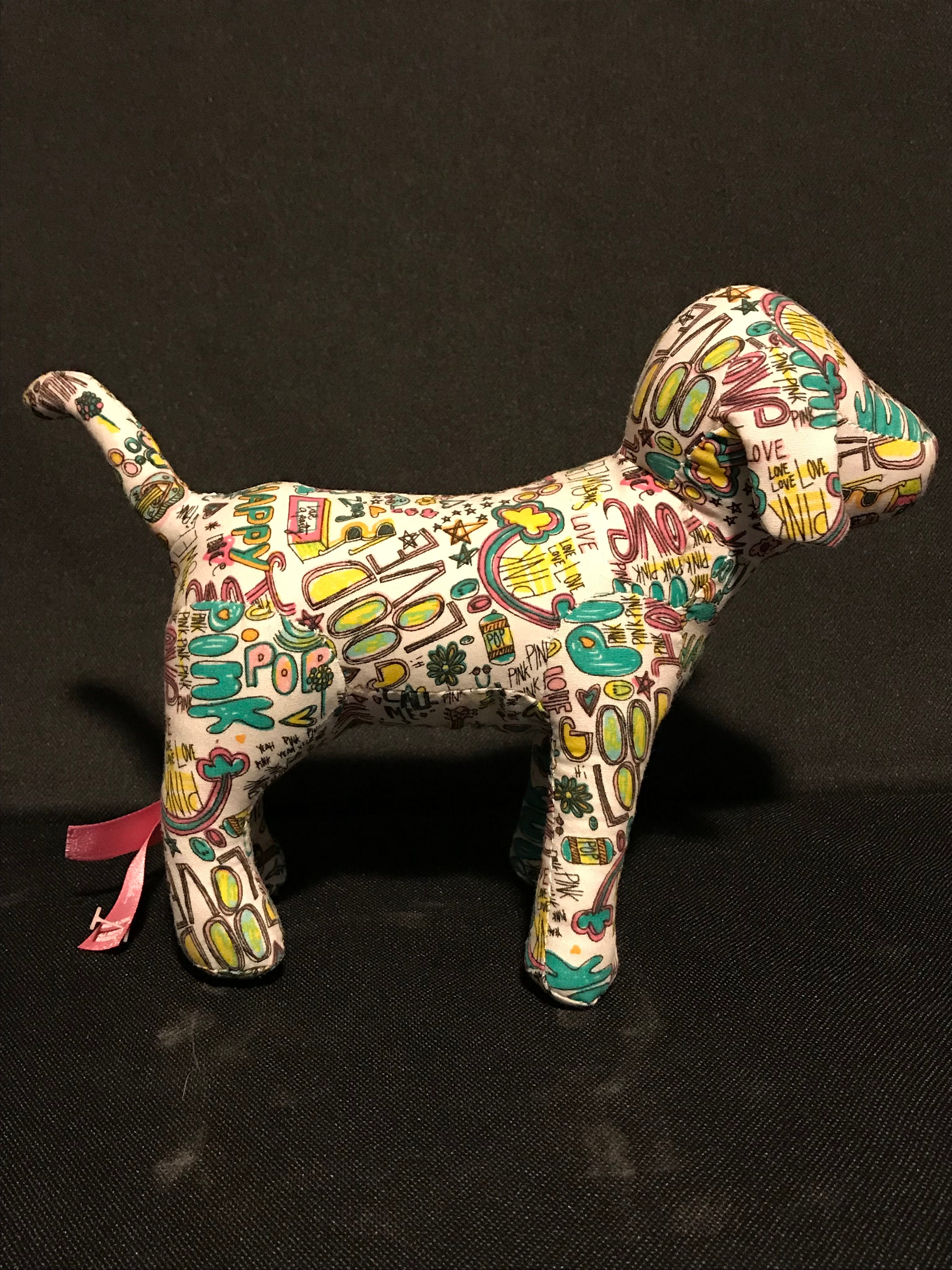 Victoria secret top stuffed dog
