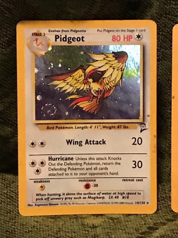Lot Of 6 Pokemon Cards 1995 2000 Trading Cards Vintage Gamefreak Nintendo