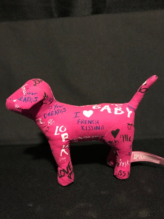 victoria secret dog plush