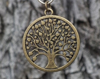 Bronze Tree of life pendant