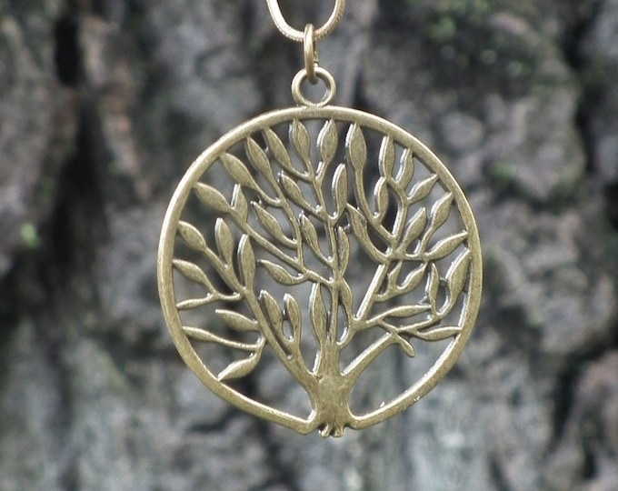 Bronze Tree of life pendant