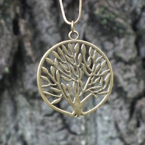 Bronze Tree of life pendant
