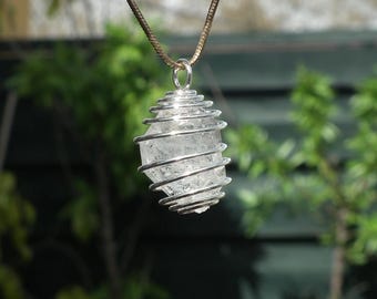 Herkimer diamond necklace