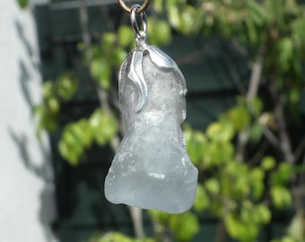 Celestite pendant