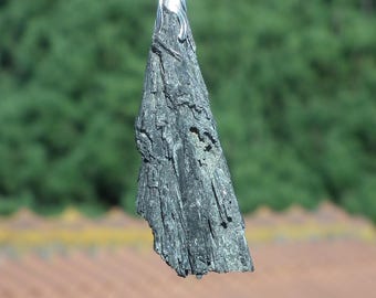 Black Kyanite pendant