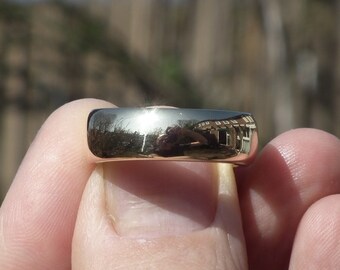 Handmade Golden bronze ring