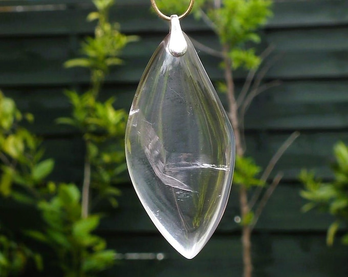 Ametrine pendant with sterling silver bail