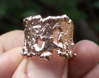 Electroformed  Copper ring