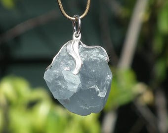 Celestite pendant