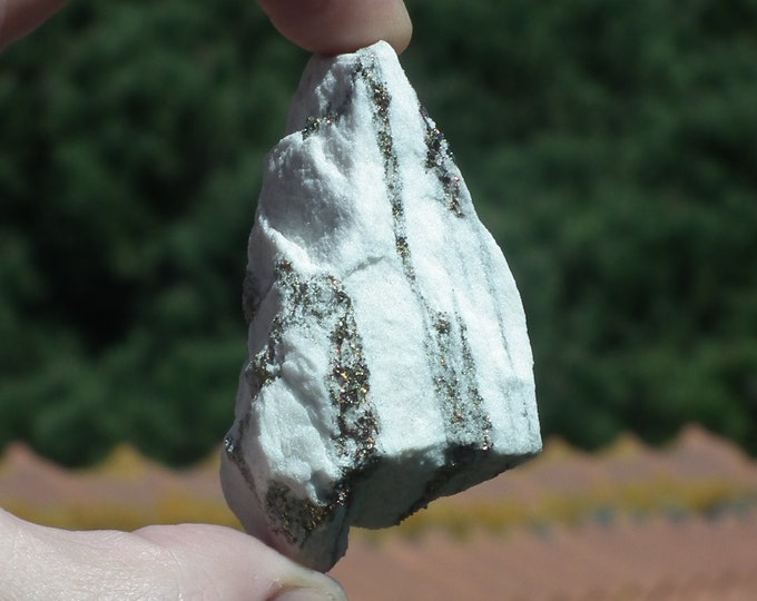 Pyrite in Snow Dolomite