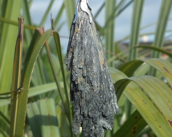 Black Kynanite pendant