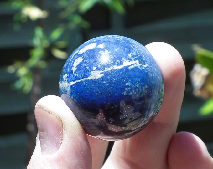 Lapis lazuli // Crystal ball // Natural lapis lazuli