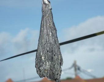 Black Kynanite pendant