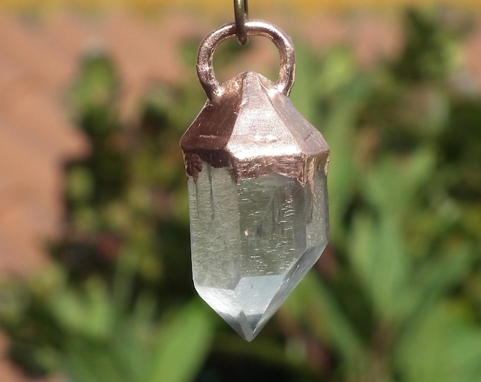 Herkimer diamond necklace // XXL Herkimer diamond necklace