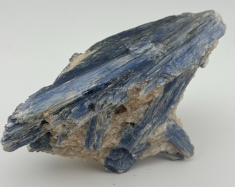 Raw Blue Kyanite Crystal Large Natural Rough Stone Healing Mineral Specimen