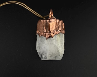 Danburite Healing Crystal Pendant | Chakra Meditation Energy Gemstone Spiritual Necklace