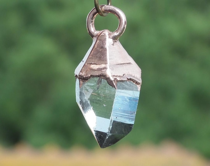 Herkimer diamond necklace // XXL Herkimer diamond necklace