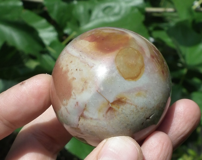 Polychrome jasper sphere 55mm