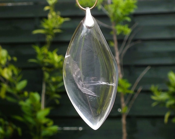 Ametrine necklace // Ametrine crystal // Ametrine pendant // with sterling silver bail