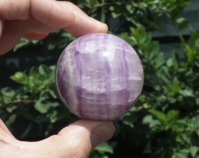 53mm Rainbow Fluorite Sphere