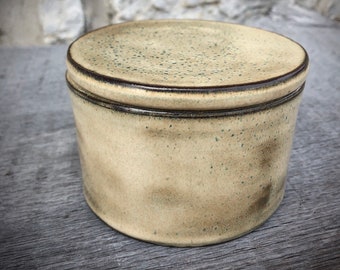 Handmade French Butter Crock: Pottery Butter Keeper  **Made to Order**