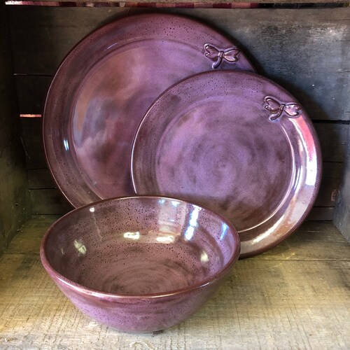 stoneware place settings