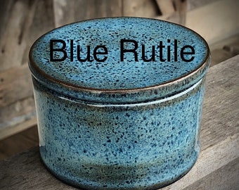 French Butter Dish, butter crock, butter keeper handmade pottery made to order