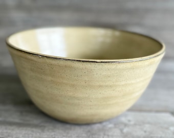 Stoneware Pottery Serving or Mixing Bowl made to order