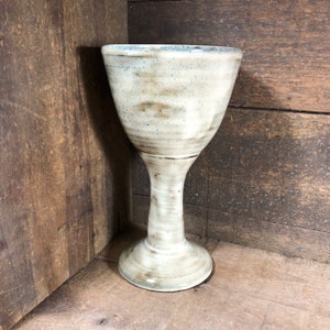 Handmade Pottery Chalice, wine chalice **Made to Order**